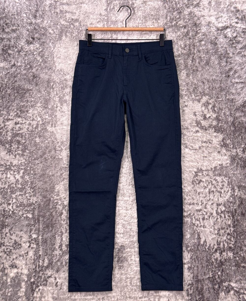 Faherty Movement Pants 28 x 29 Mens 5 Pocket Navy Blue